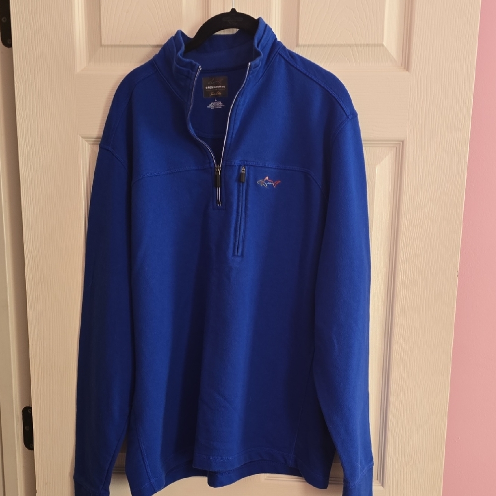 Vineyard Vines Men's Royal Blue Quarter-Zip Pullover‎
